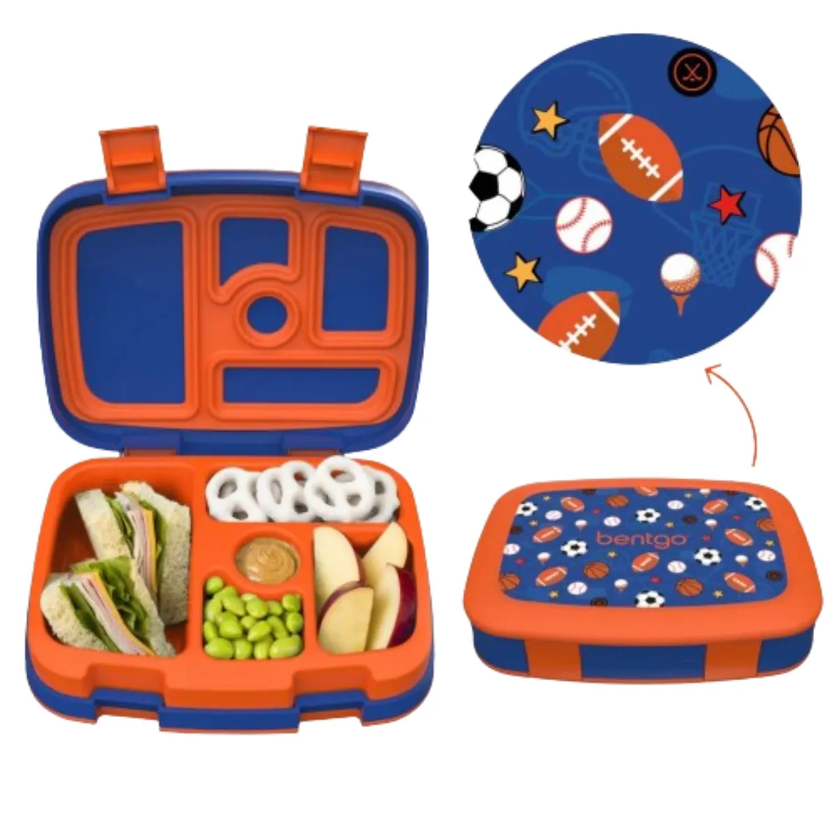 BENTGO - Lonchera Bentgo Kids Lunch Box - Balones