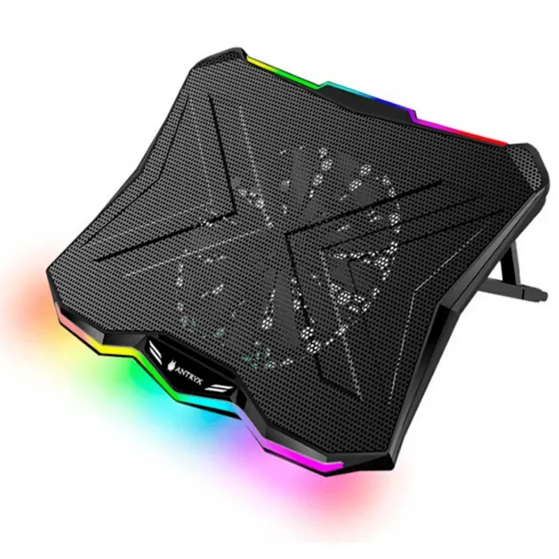 ANTRYX - COOLER PARA LAPTOP GAMER ANTRYX XTREME AIRX500K PARA HASTA 17 PULGADAS