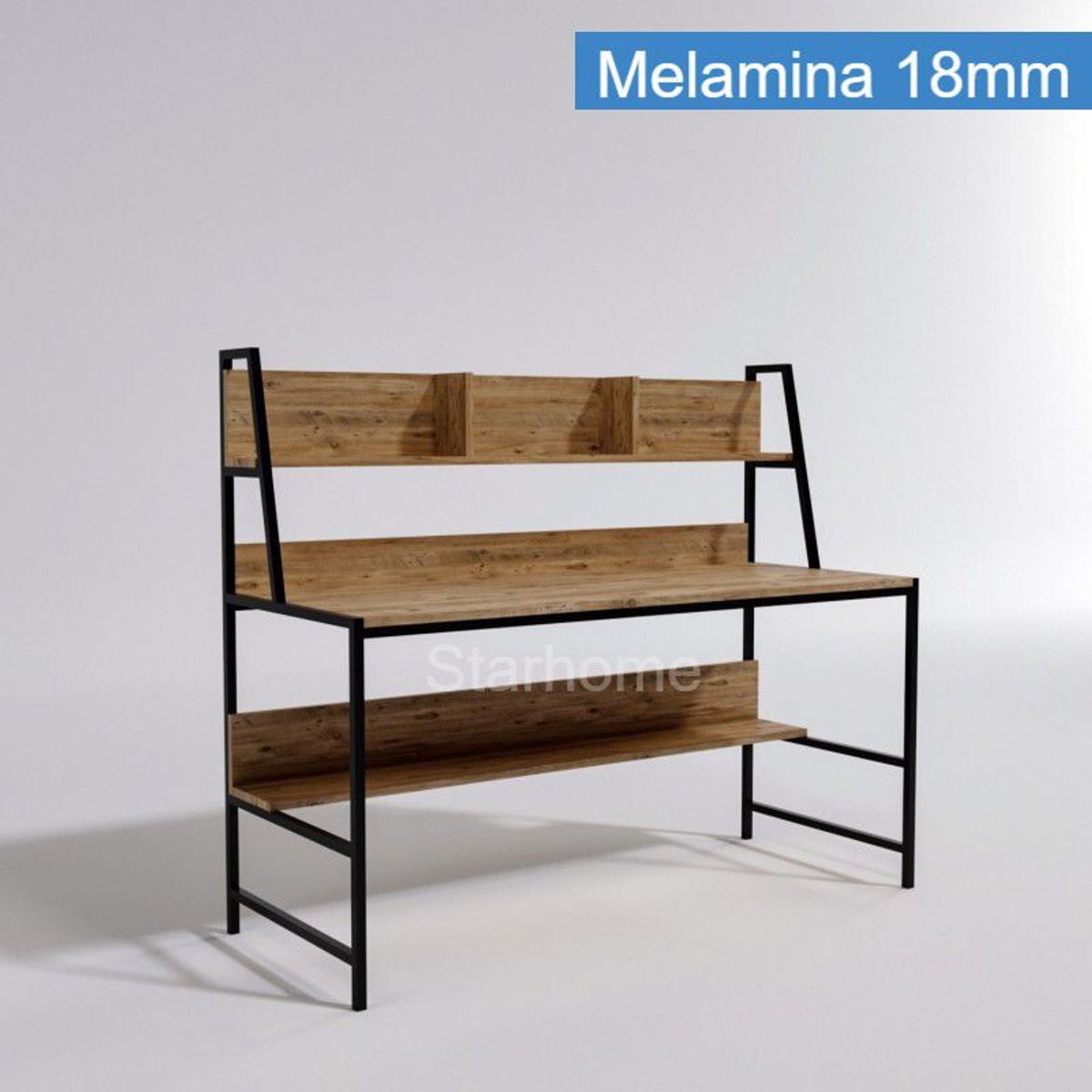 STARHOME - ESCRITORIO STARHOME ESTILO INDUSTRIAL VELEZ ROBLE