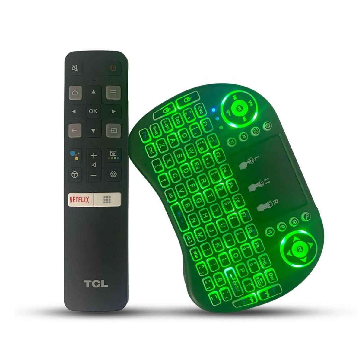 UNIVERSAL - Control Remoto Tcl Generico Smart Modelo RC802V + Teclado