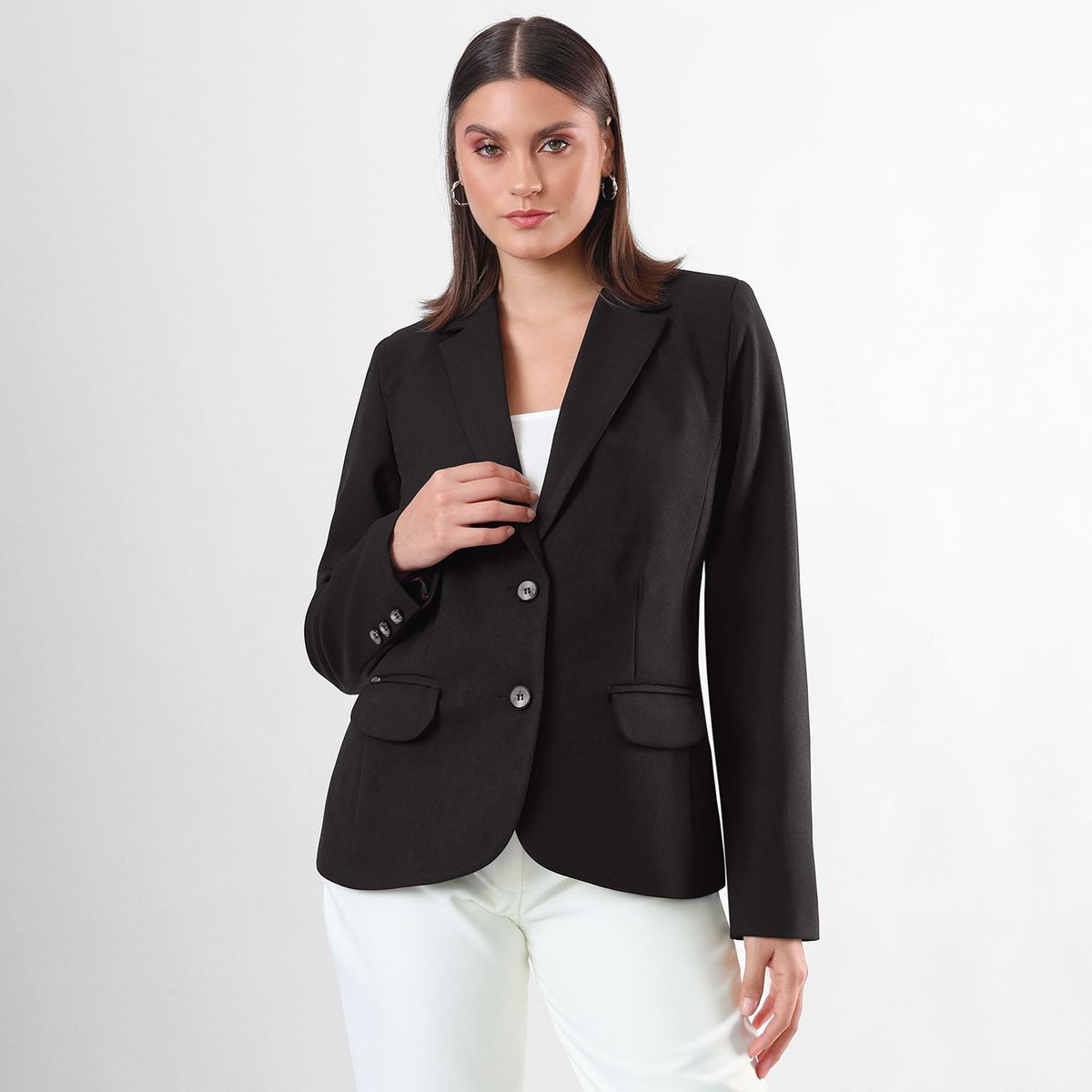 TEILOR - Blazer Casual De Sastre De Mujer