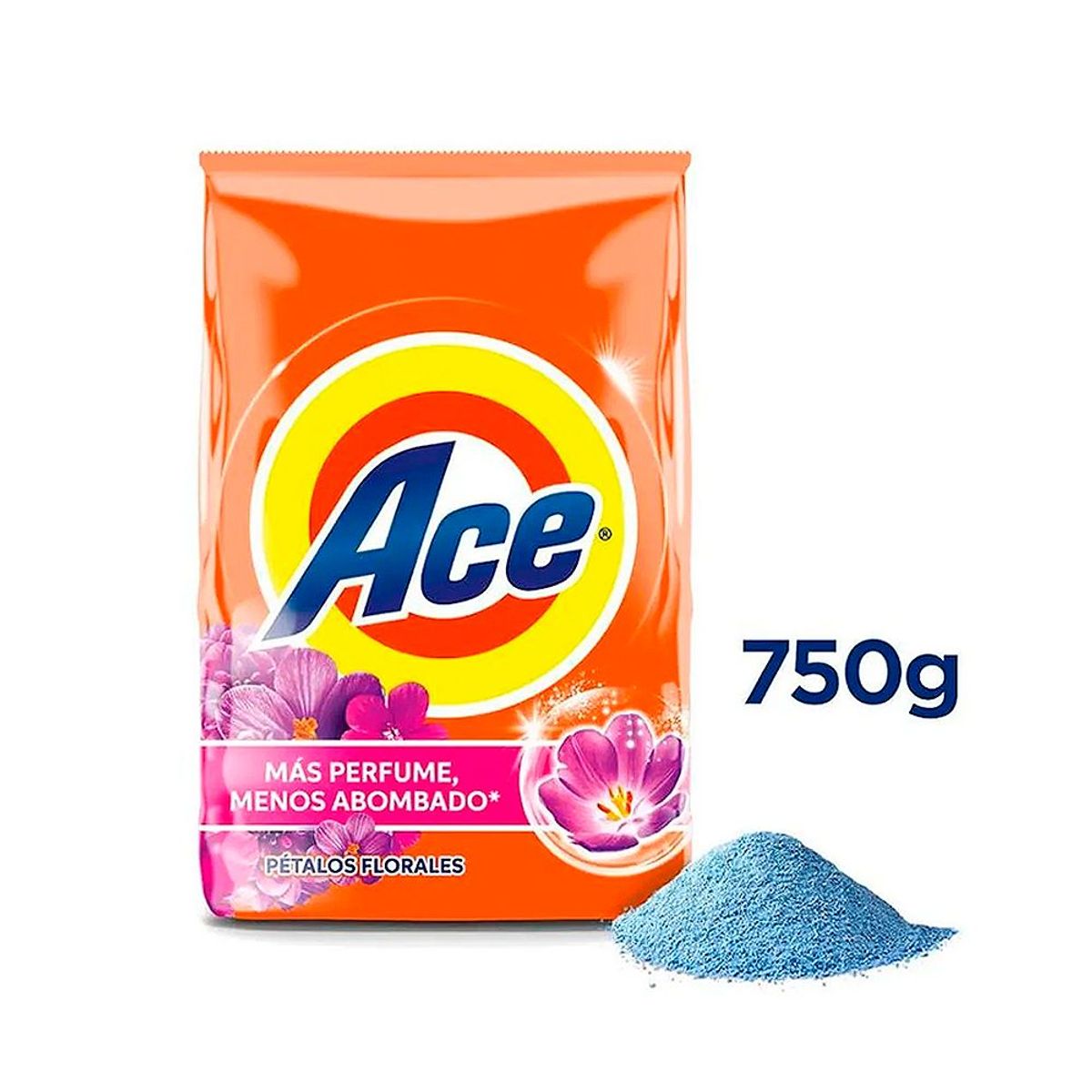 ACE - Detergente en Polvo Ace Pétalos Florales 750 gr
