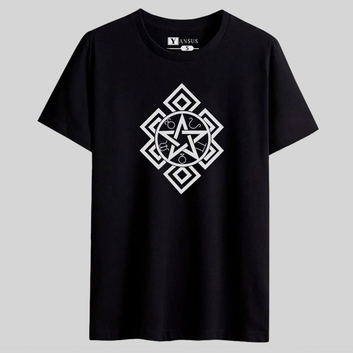 YANSUS - Polo Hombre Yansus Blanco Estrella