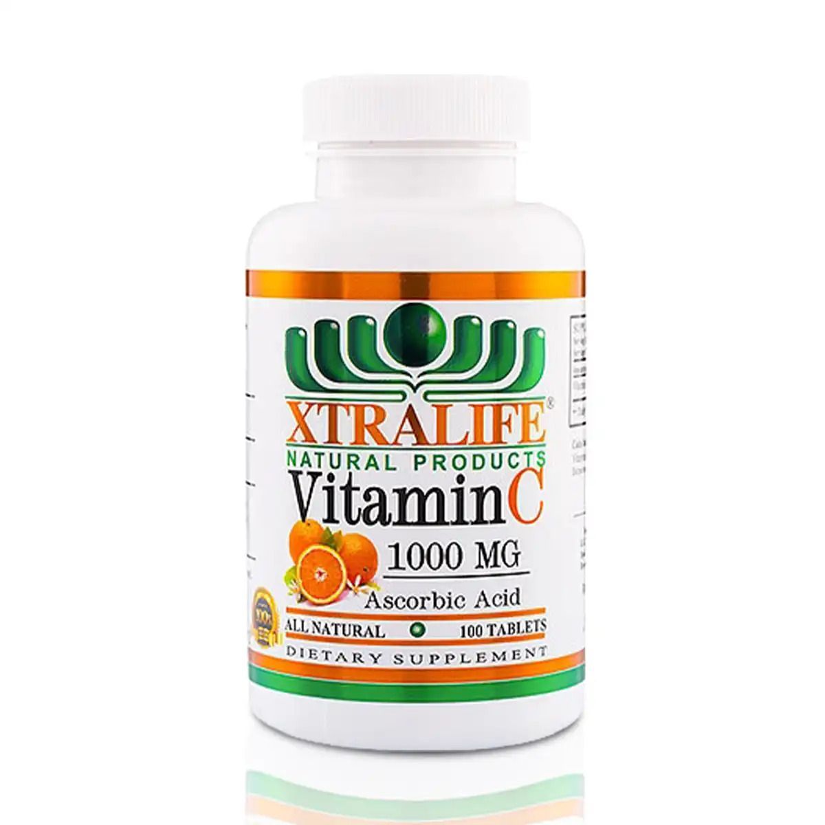 XTRALIFE NATURAL PRODUCTS - Vitamina C - Antioxidante 100 Tabletas