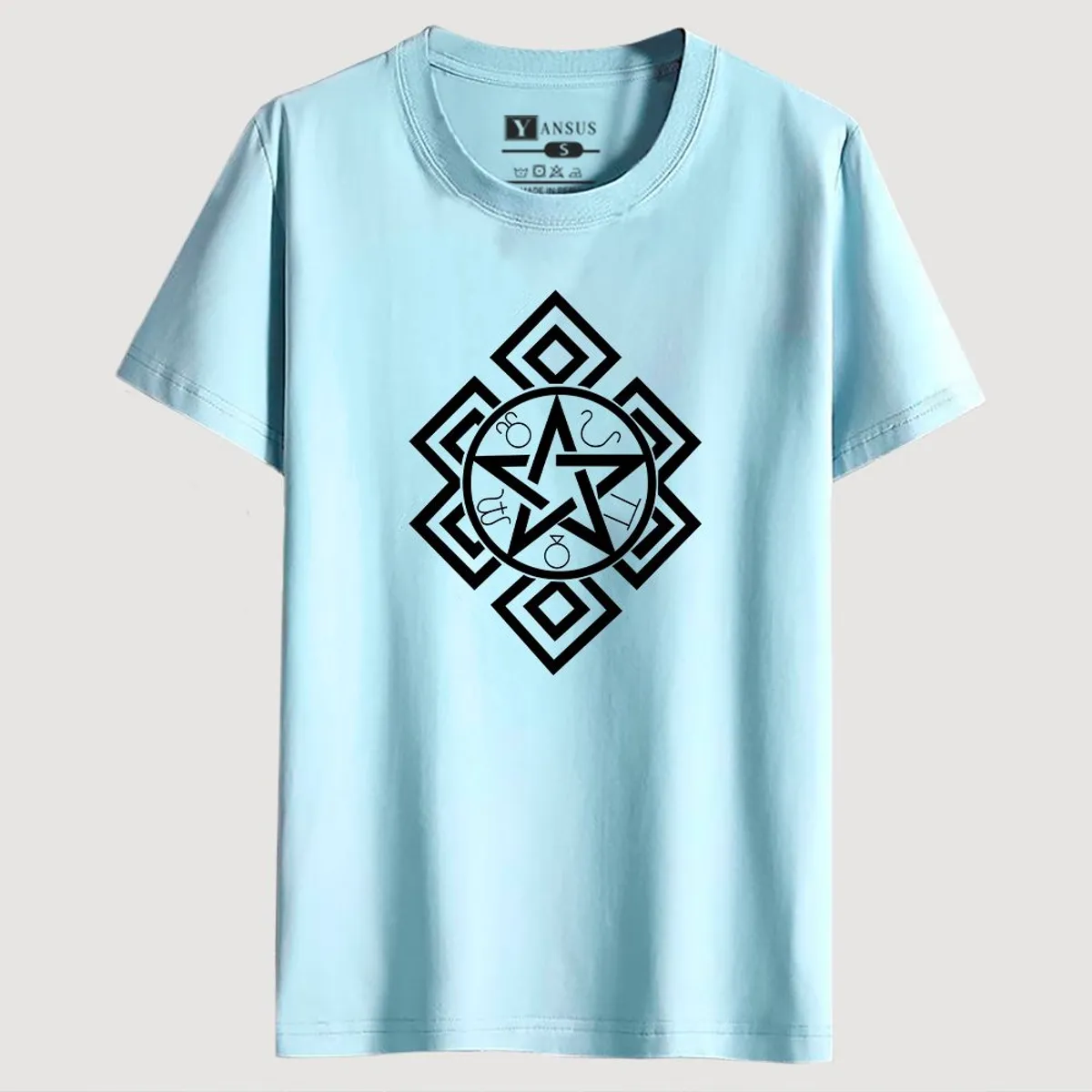 YANSUS - Polo Hombre Yansus Blanco Estrella