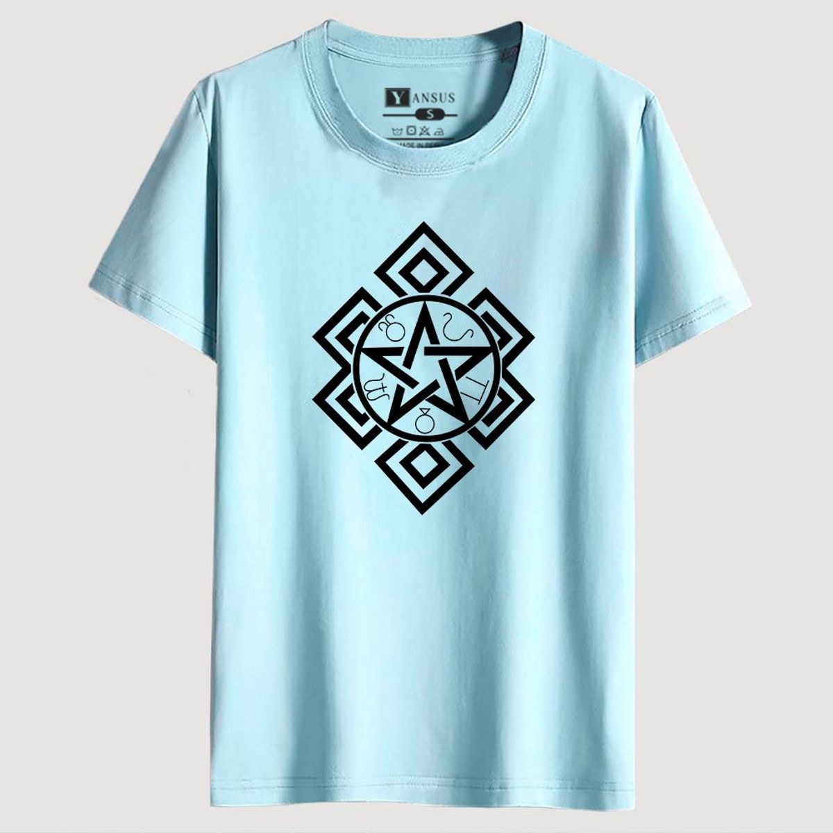 YANSUS - Polo Hombre Yansus Blanco Estrella