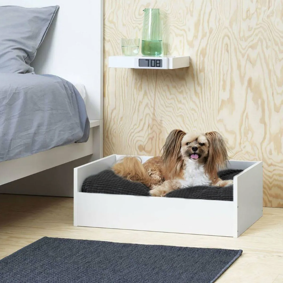 VILLA HOGAR - Cama mascota Bumer medium 65.5 cm incluye colchoneta