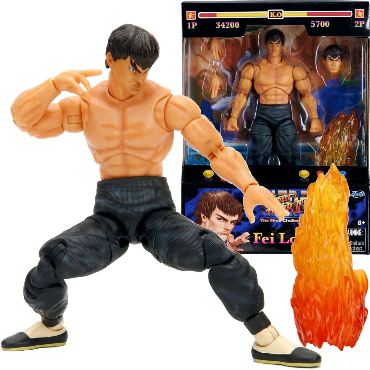 JADA TOYS - Figura Accion Ultra Street Fighter II  Fei Long Jada Toys