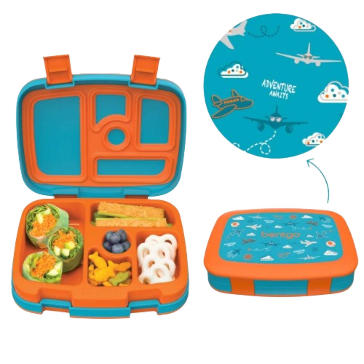 BENTGO - Lonchera Bentgo Kids Lunch Box - Aviones