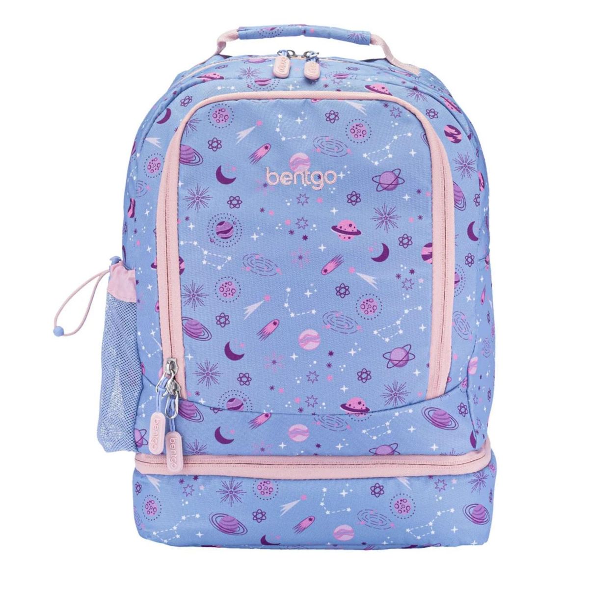 BENTGO - Mochila Bentgo Kids 2 en 1- Galaxia Lavanda
