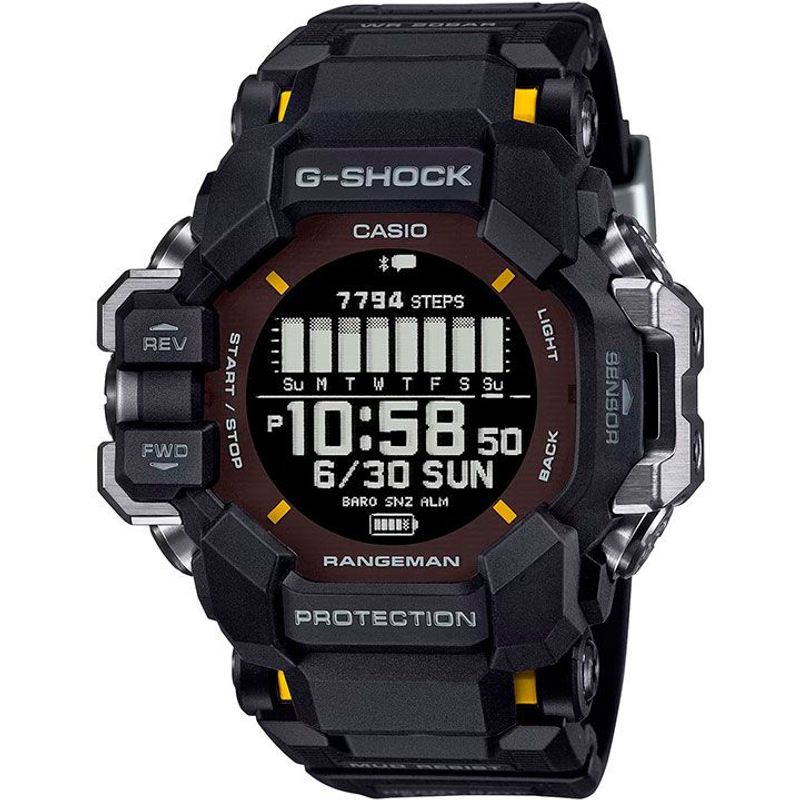 CASIO - Reloj Casio G-Shock Rangeman Solar GPS GPR-H1000-1 Bluetooth