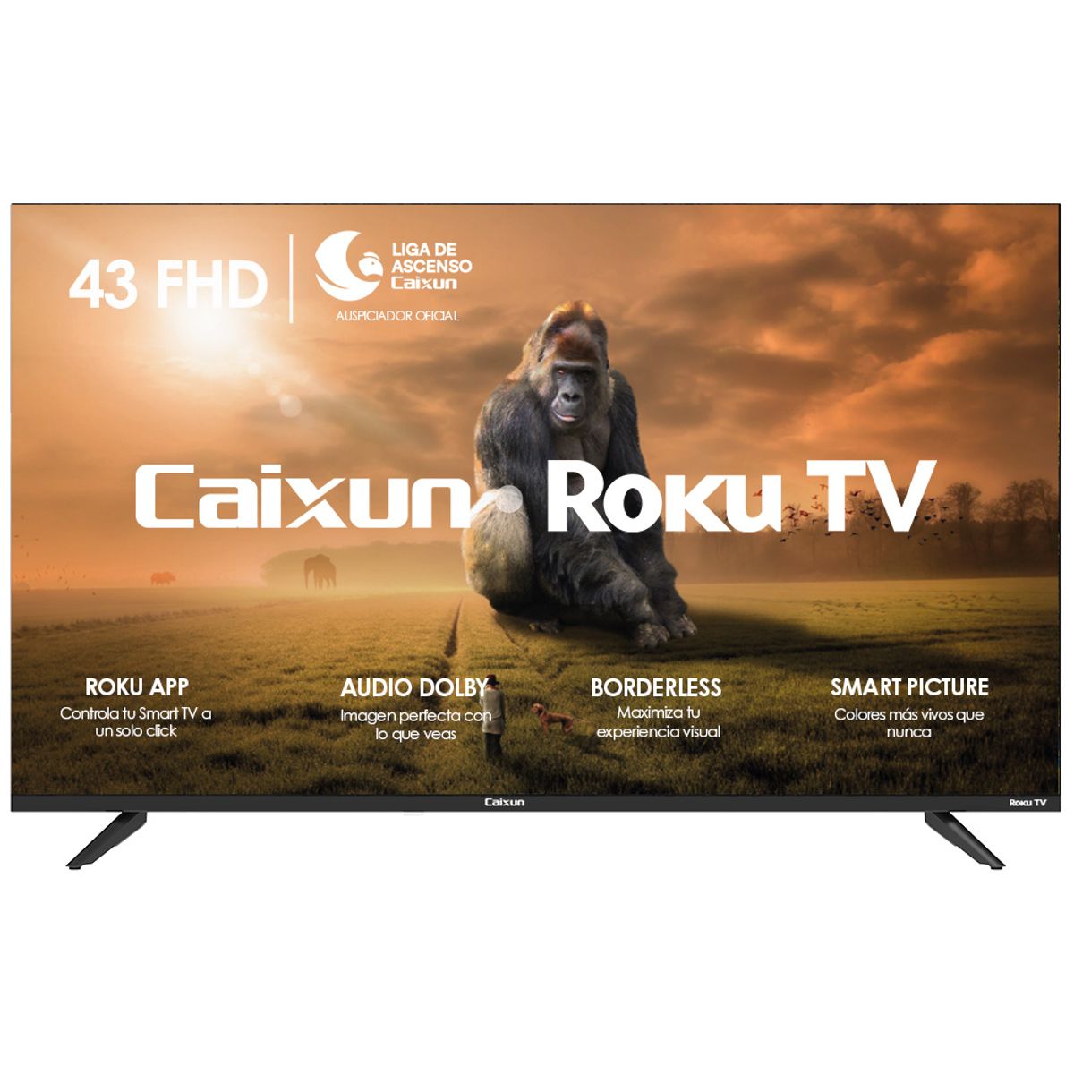 CAIXUN - Smart TV Caixun LED 43 FHD Roku TV C43V1FR