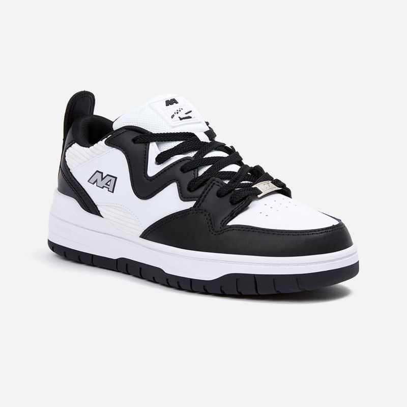 NEW ATHLETIC - ZAPATILLAS NEW ATHLETIC SKATEBOARDING FLIP22 NEGRO CON BLANCO PARA HOMBRE