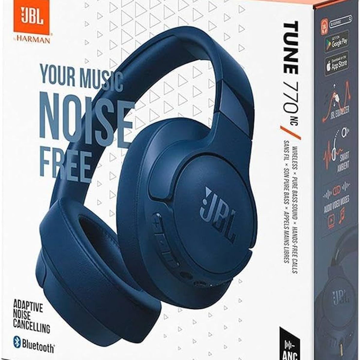 JBL - AUDIFINO JBL TUNE 770 NC AZUL