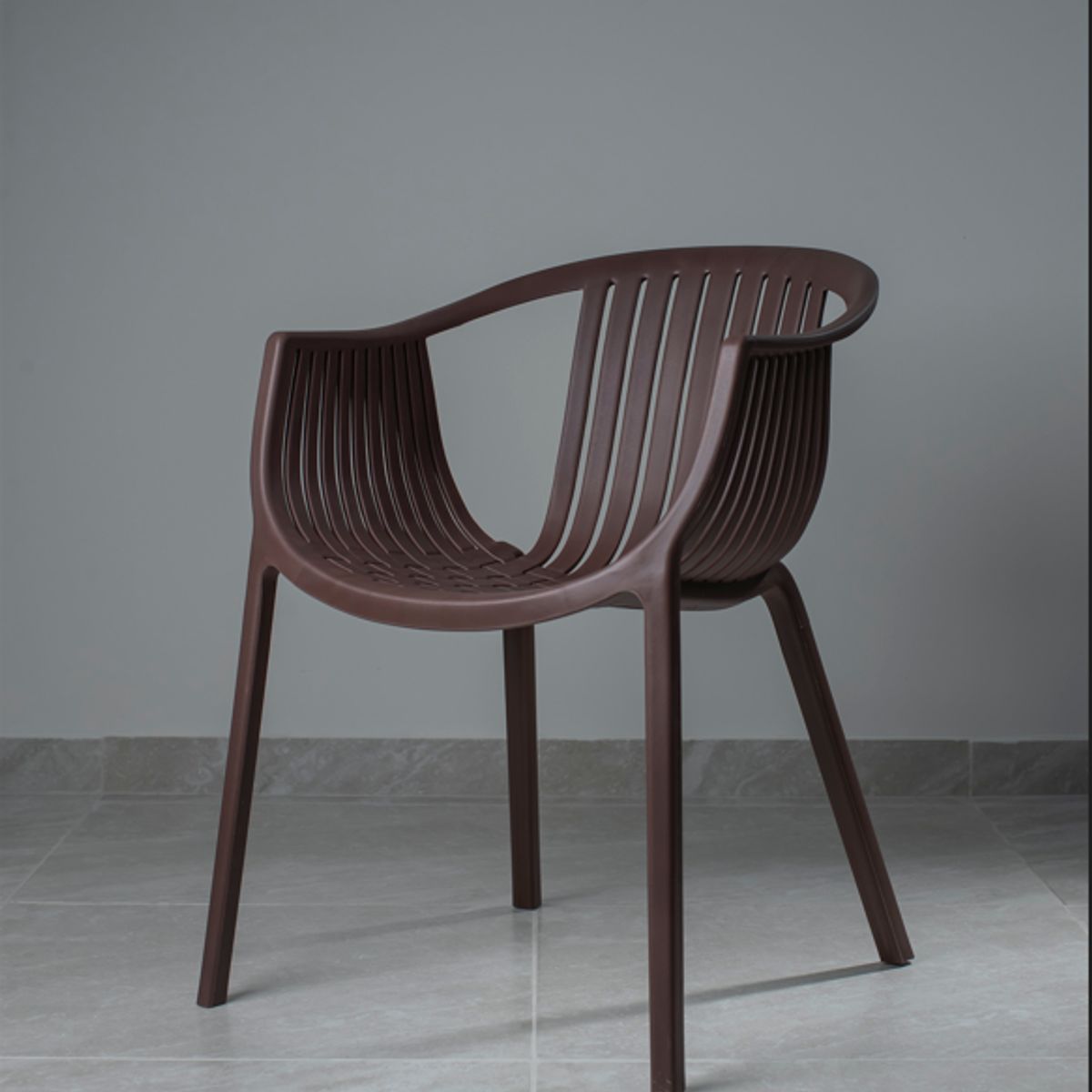 GENERICO - SILLA GRIDA MARRÓN 01