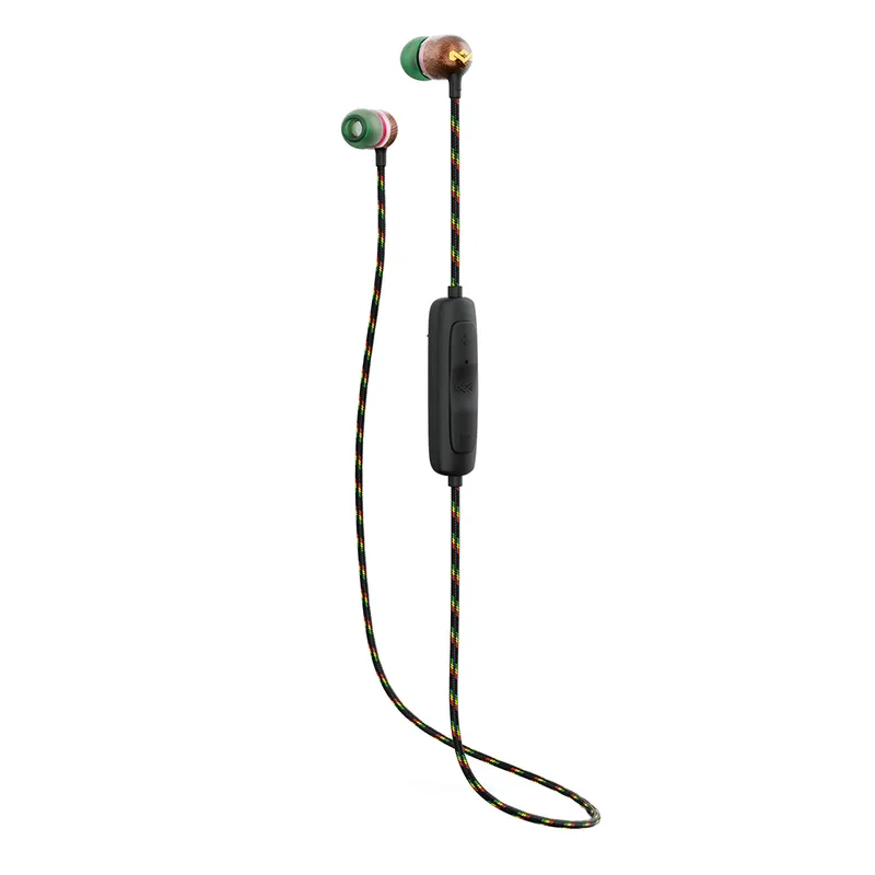 HOUSE OF MARLEY - Audífonos Bluetooth House of Marley Smile Jamaica 2 Rasta