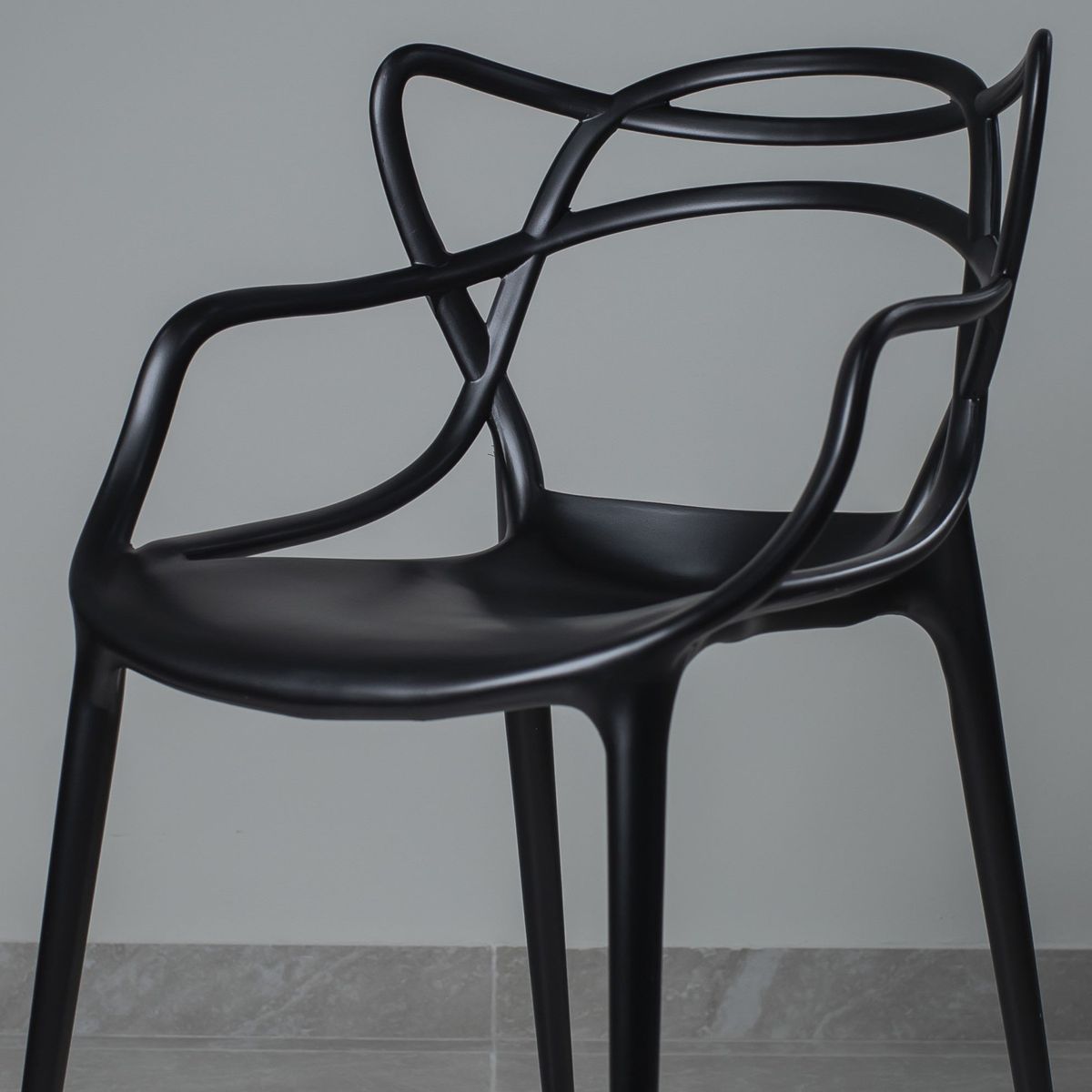 GENERICO - SILLA MEDUSE NEGRA 01