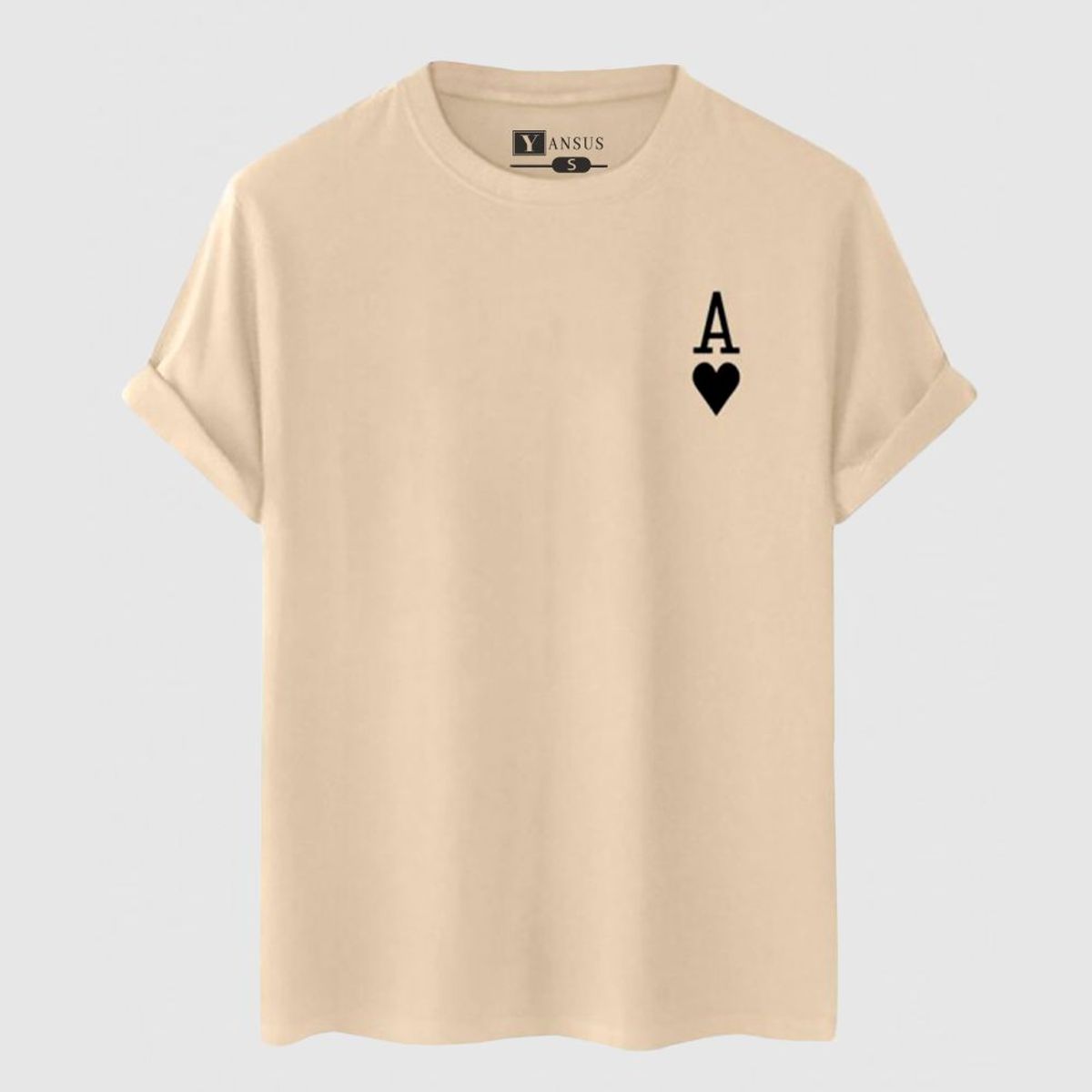 YANSUS - Polo Hombre Yansus Basico Estampado Corazones