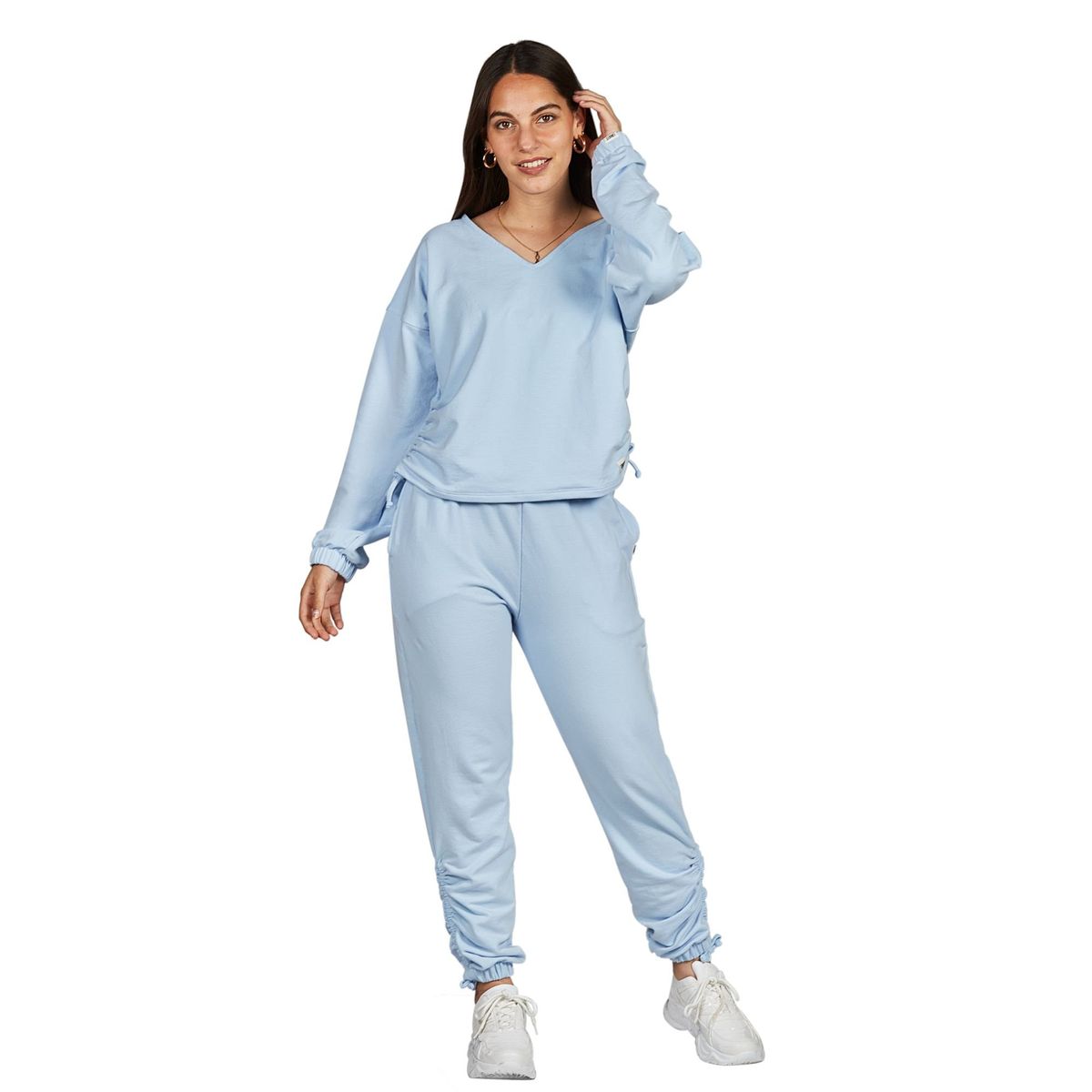 GENERICO - Conjunto Buzo con Polera Mujer Spirit Unifit_.