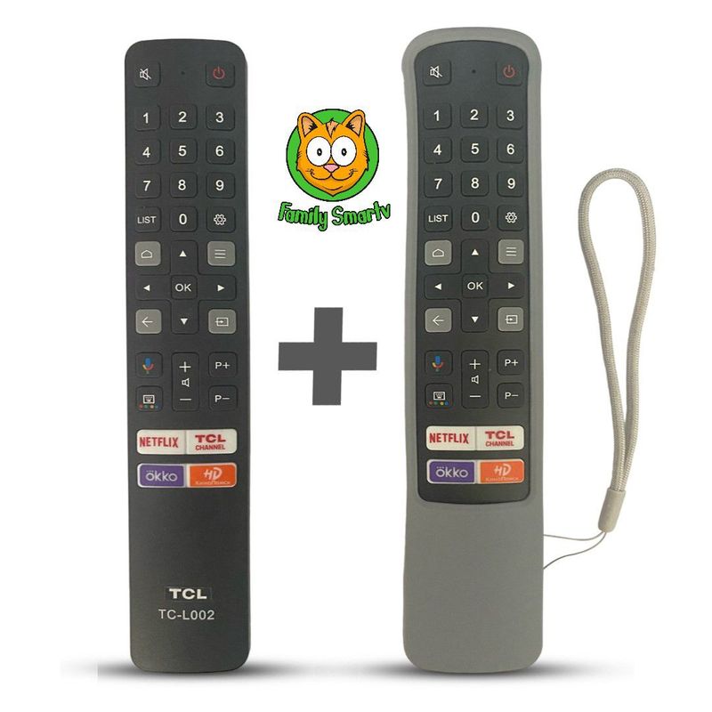 UNIVERSAL - Control Remoto Tcl Generico Smart Modelo FMR8 + Funda Plomo