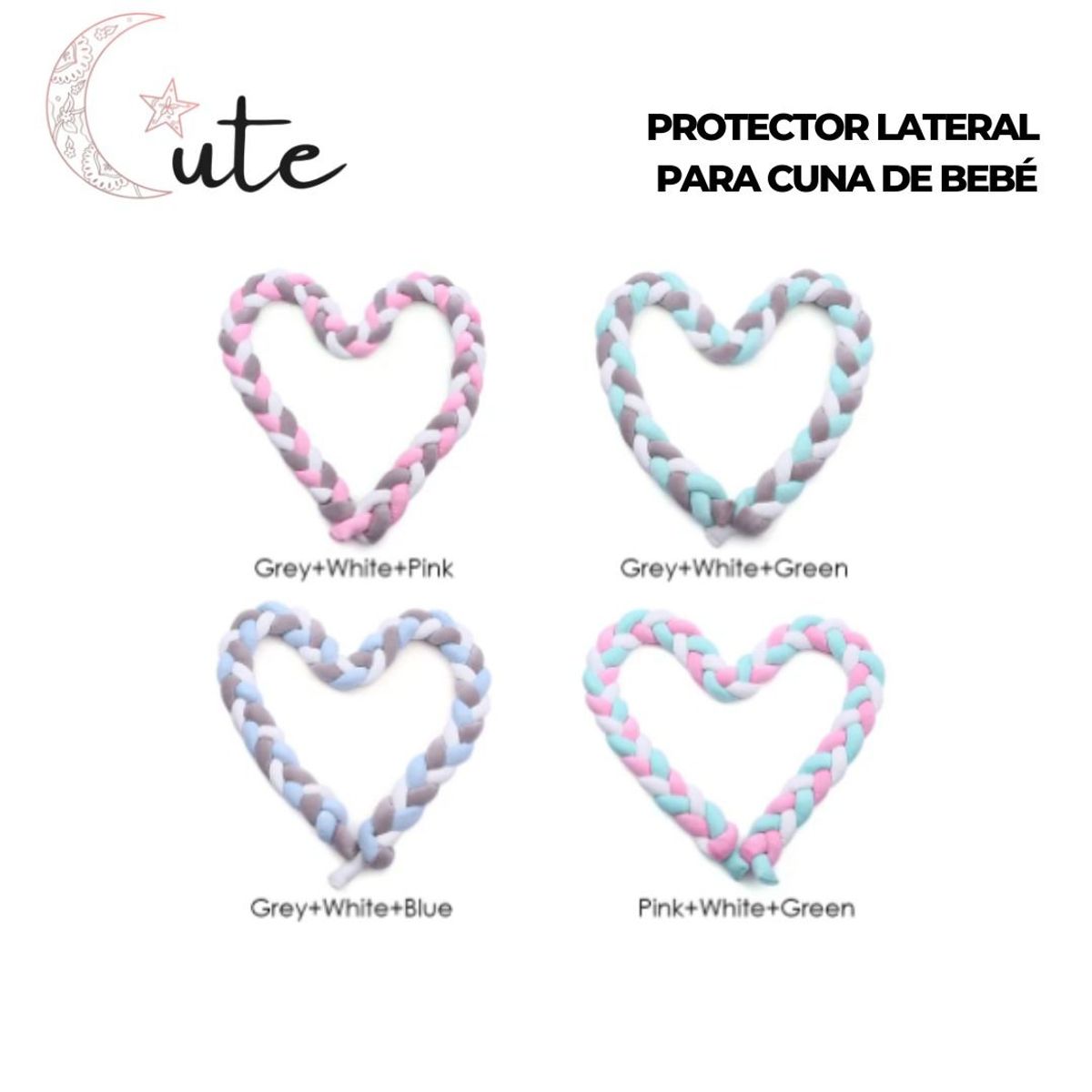 GENERICO - TRENZA PROTECTOR PARA CUNA