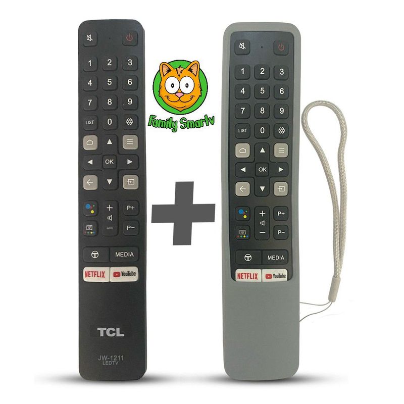 UNIVERSAL - Control Remoto Tcl Generico Smart Modelo RC901V + Funda Plomo