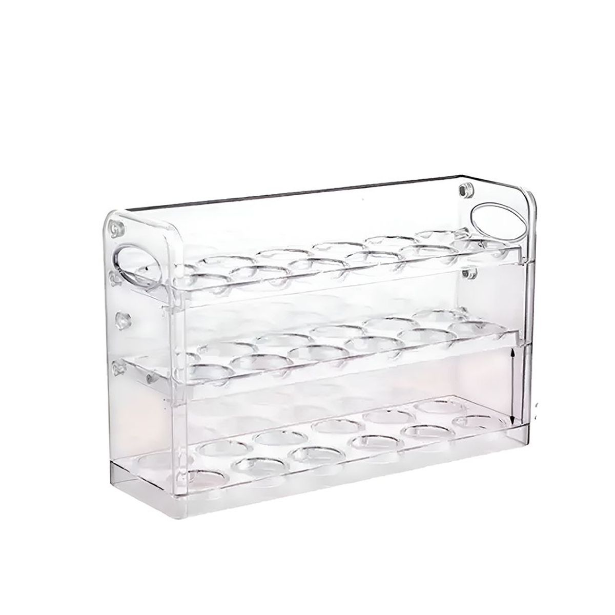 HYGGE - Organizador de Huevos 3 Niveles 36 Compartimientos