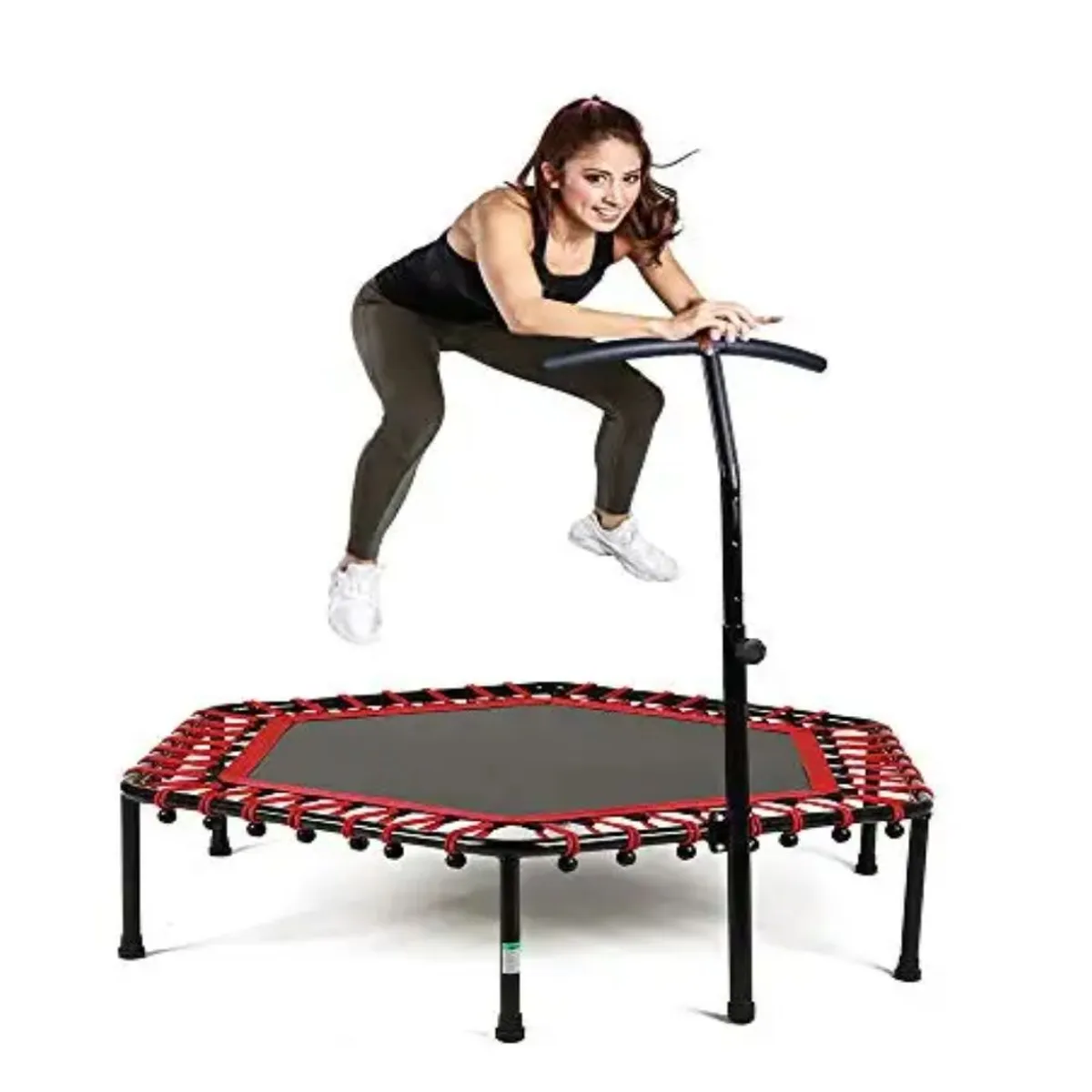 GENERICO - Trampolin de Gimnasio Everbest 110cm Diametro y Altura 130cm