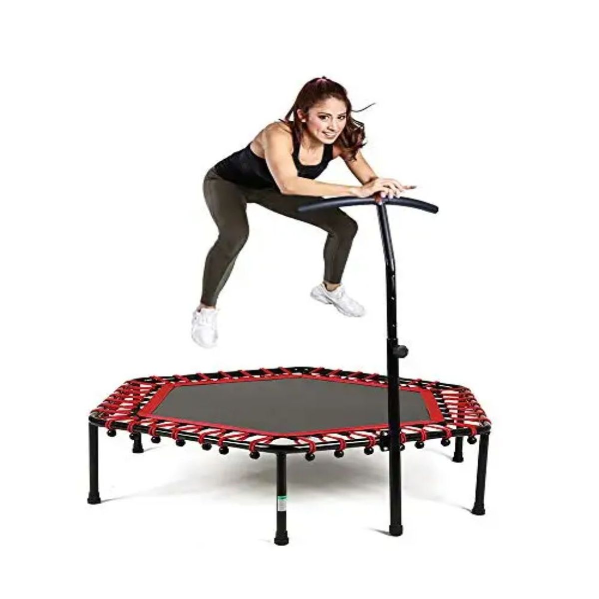 GENERICO - Trampolin de Gimnasio Everbest 110cm Diametro y Altura 130cm