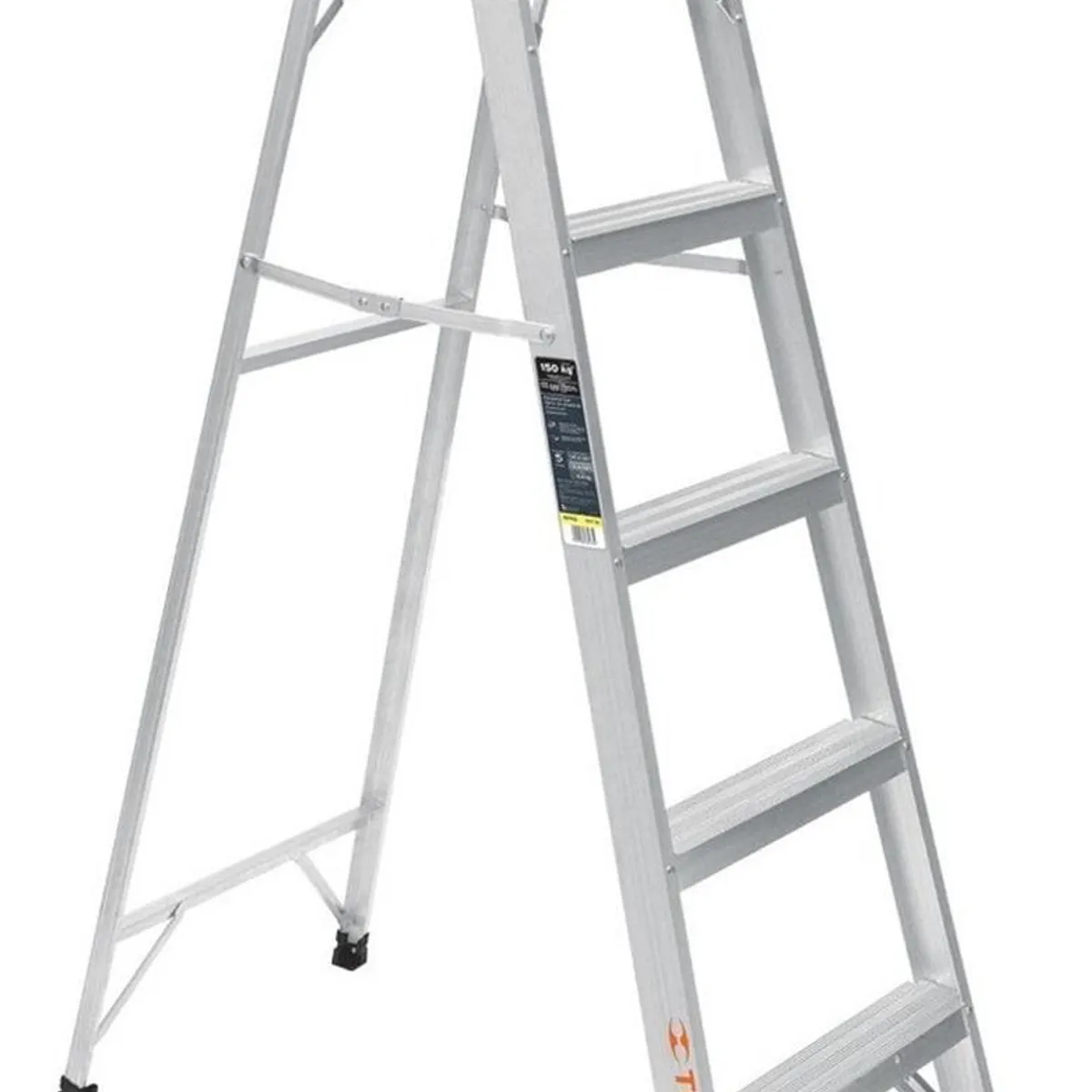 TRUPER - Escalera tipo tijera 5 peldaños soporta 150Kg Truper