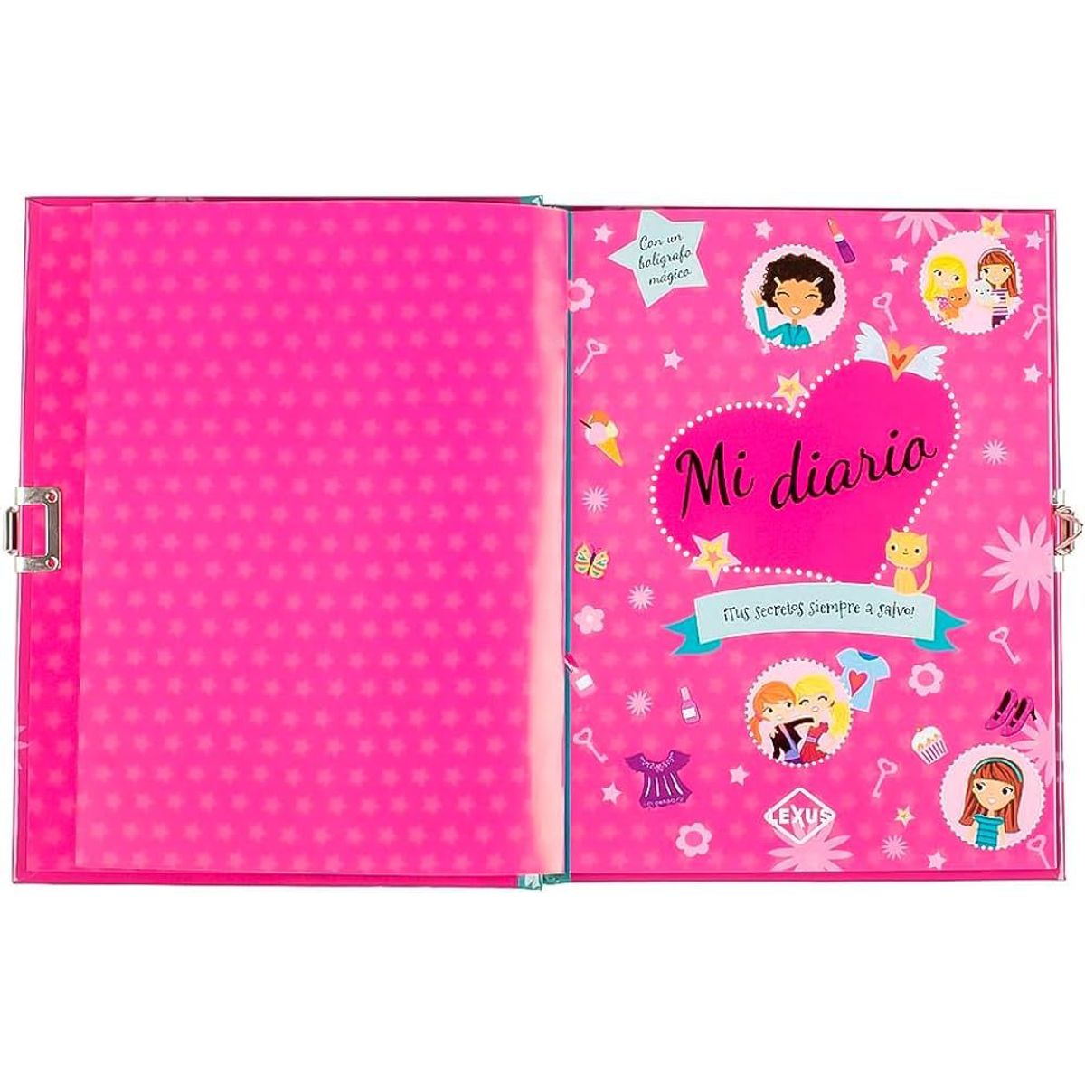 GENERICO - Mi Diario Tus Secretos Siempre a Salvo