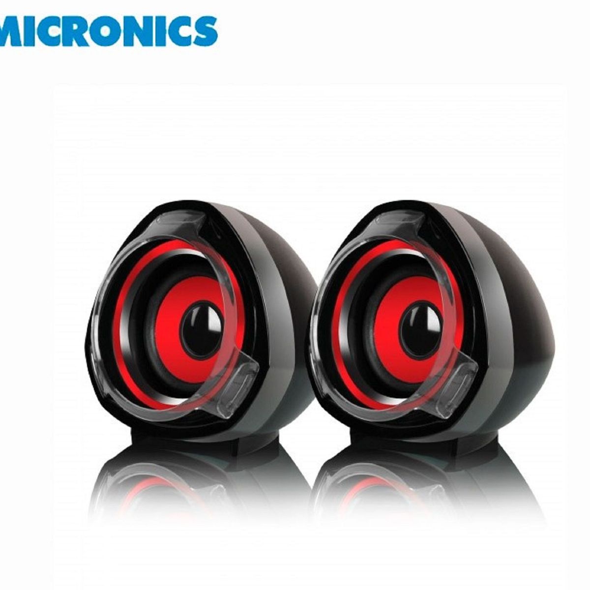 MICRONICS - Parlante para PC LED MICRONICS RHAPSODY S315b azul