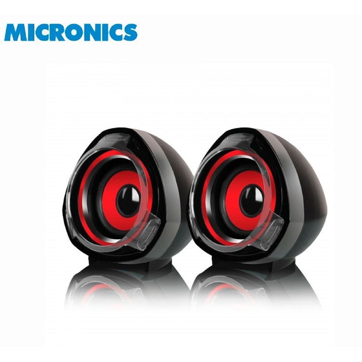 MICRONICS - Parlante para PC LED MICRONICS RHAPSODY S315b azul