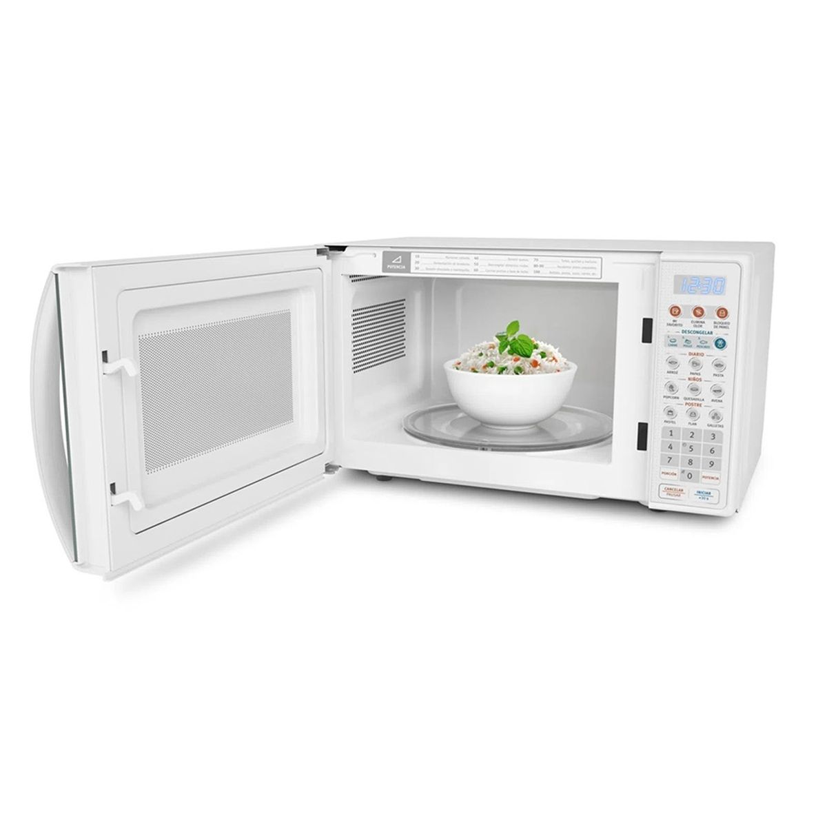 GENERICO - Microondas Electrolux 17L Blanco  EMDO17S2GSRUW