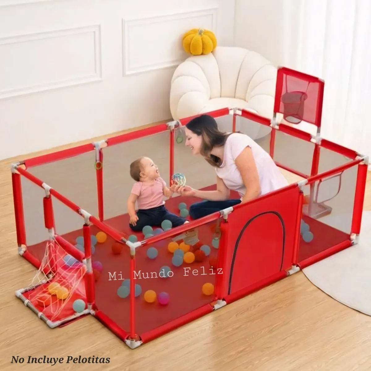 GENERICO - Corral Corralito para Niños Bebe Didactico Red