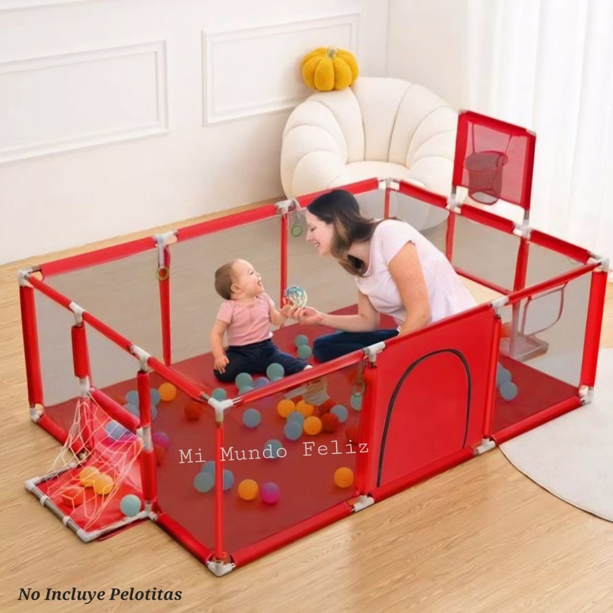 GENERICO - Corral Corralito para Niños Bebe Didactico Red