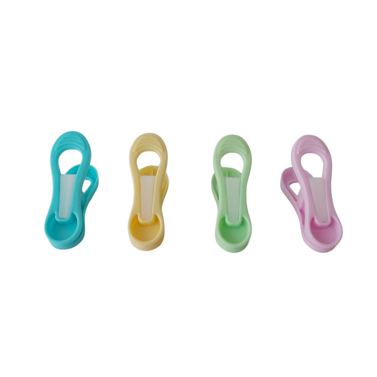 GENERICO - Ganchos para ropa x 12 unid 100% Plástico