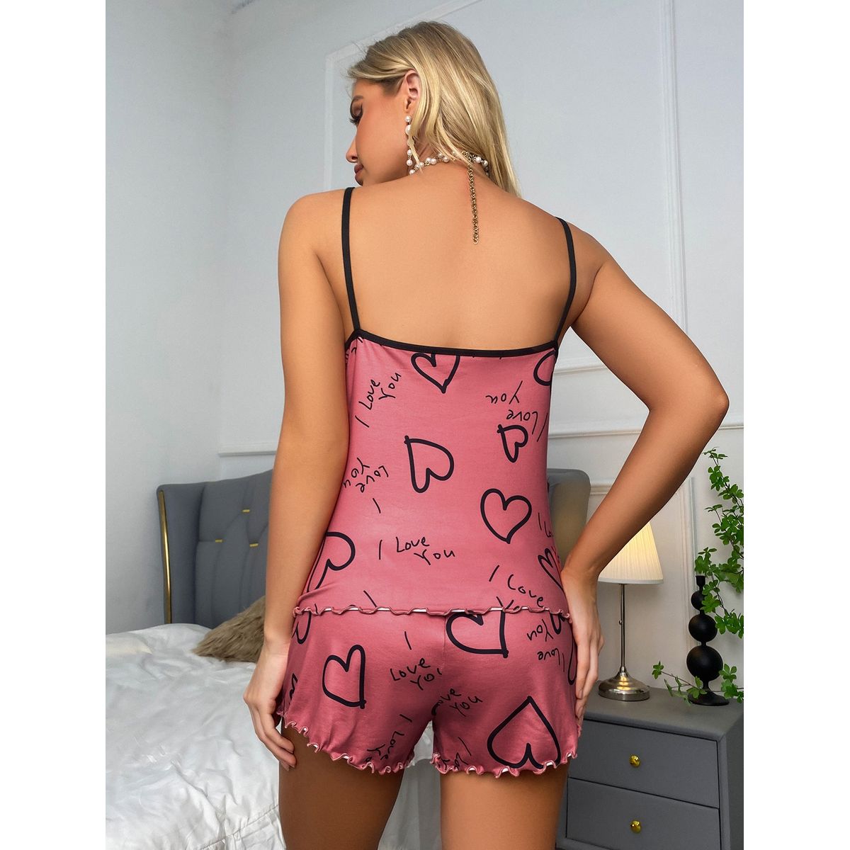 KAST PE - Pijama Zelia Conjunto Nocturno para Mujer Talla SM