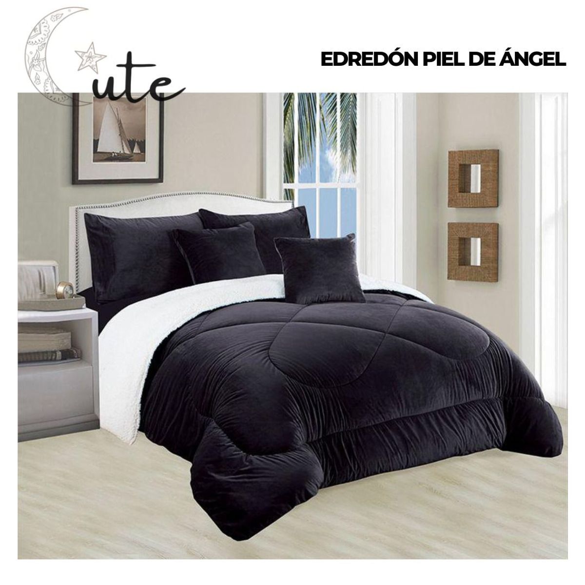 CASATEX - EDREDÓN CASATEX PIEL DE ÁNGEL CON CARNERO DE 2 PLAZAS