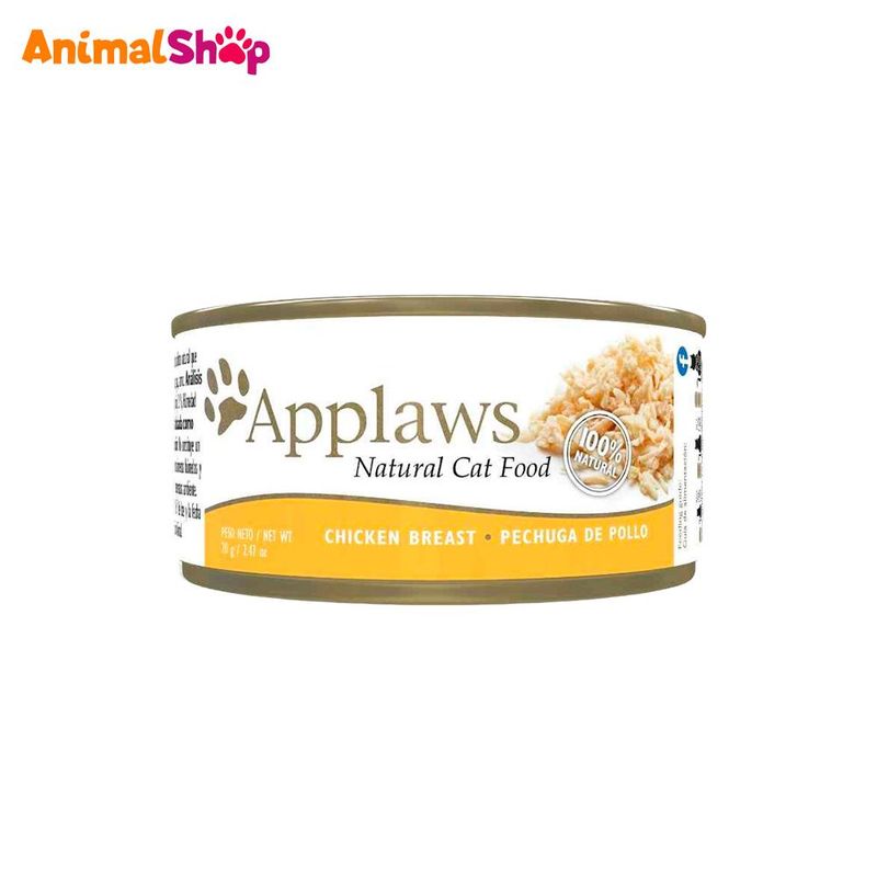 GENERICO - Applaws Pechuga De Pollo  - Alimento Gatos Adultos 70Gr.
