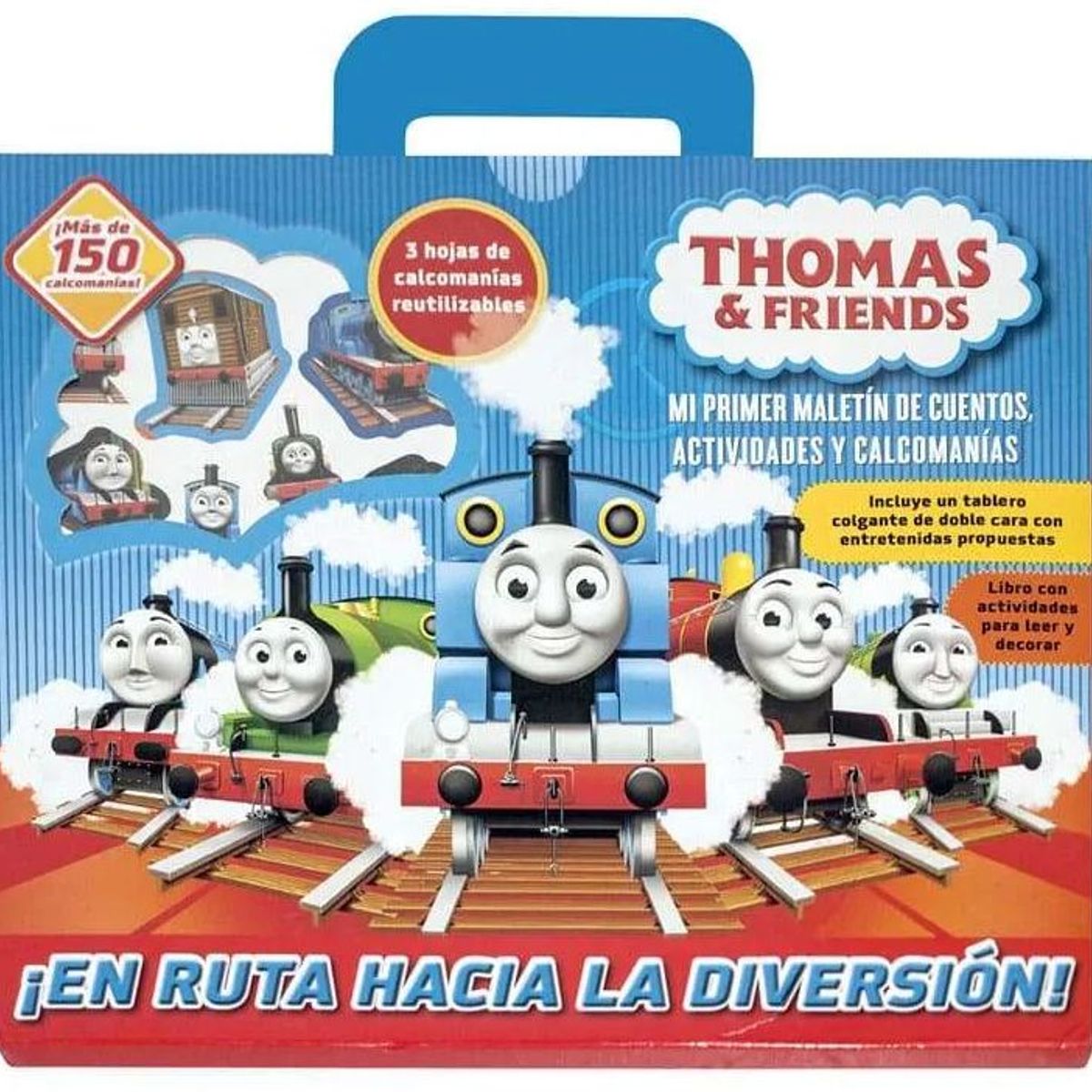 GENERICO - Libro Infantil Maletín de Actividades -  Thomas el Tren