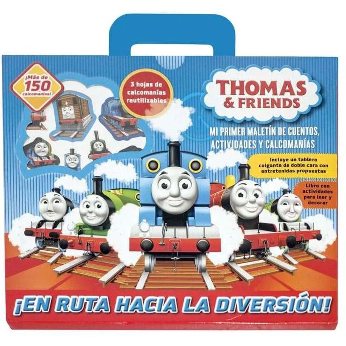 GENERICO - Libro Infantil Maletín de Actividades -  Thomas el Tren