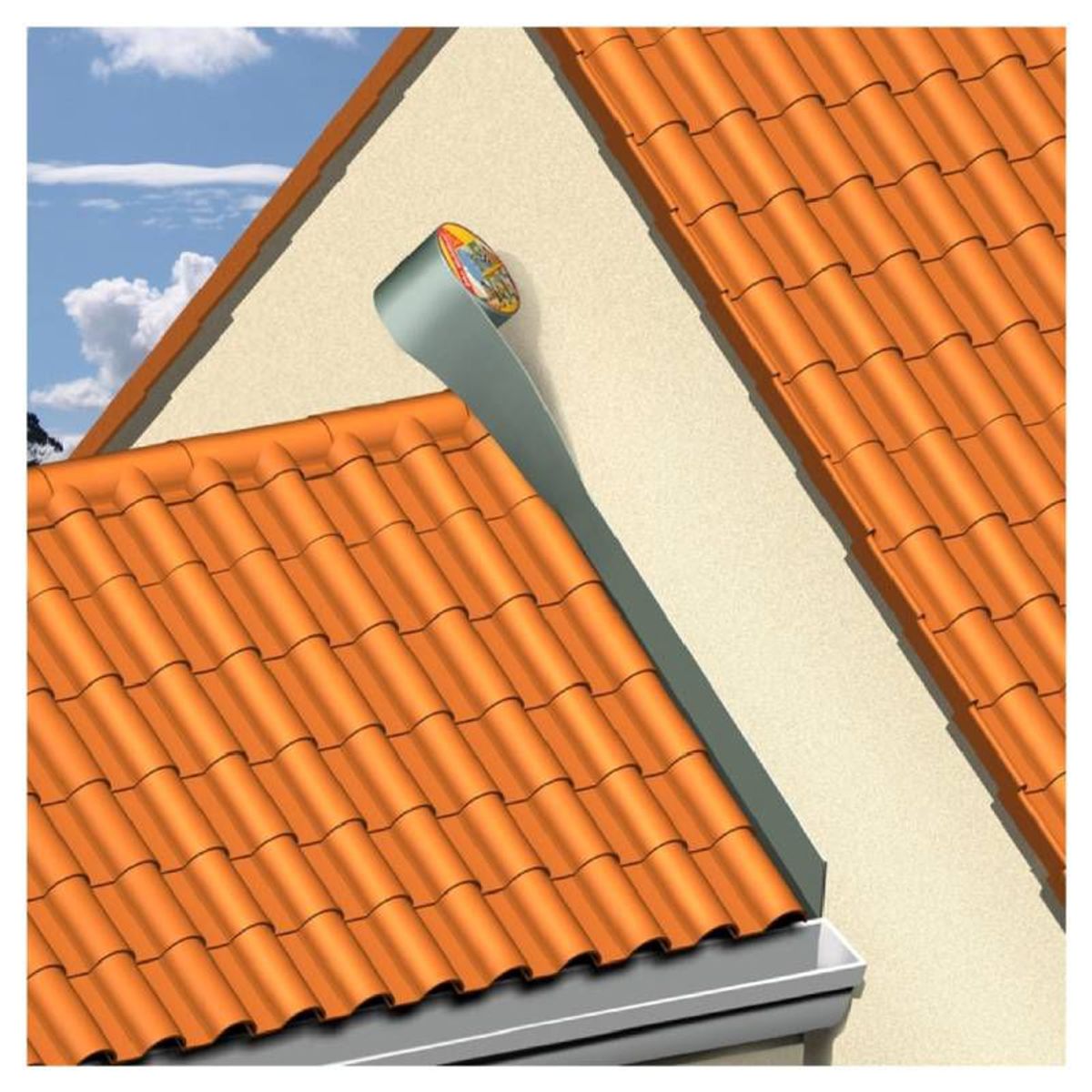 SIKA - Cinta para sellado de uniones Sika Multiseal S aluminio 10cm x 10m