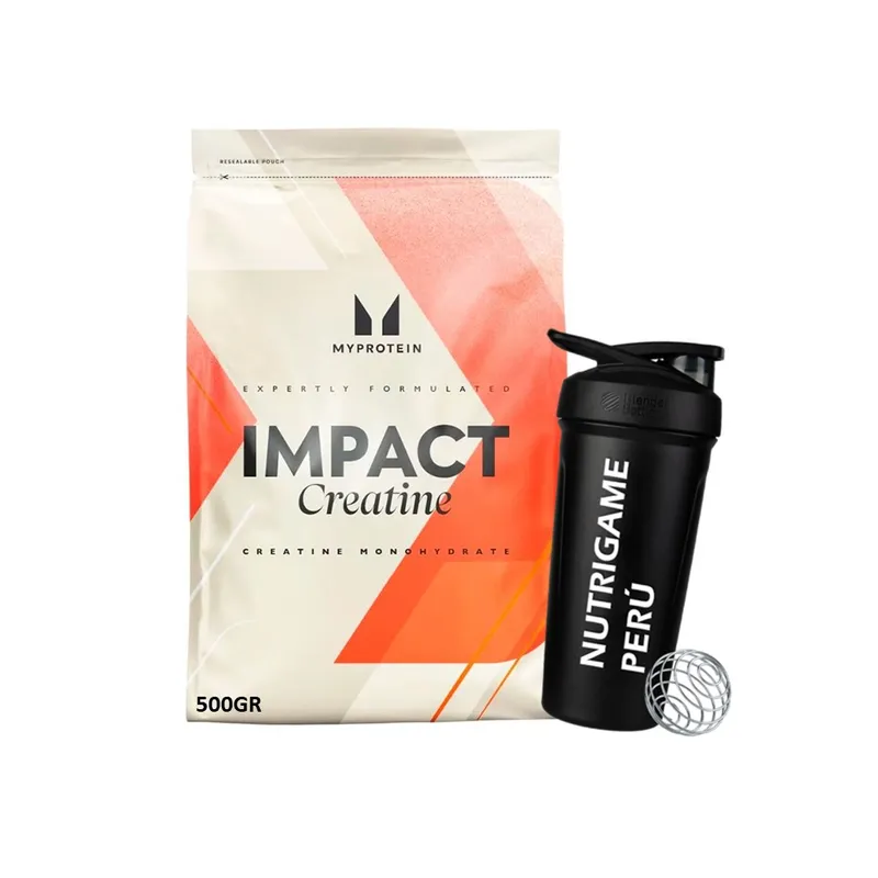 MYPROTEIN - Creatina Monohidratada Myprotein 500 Gr +Shaker