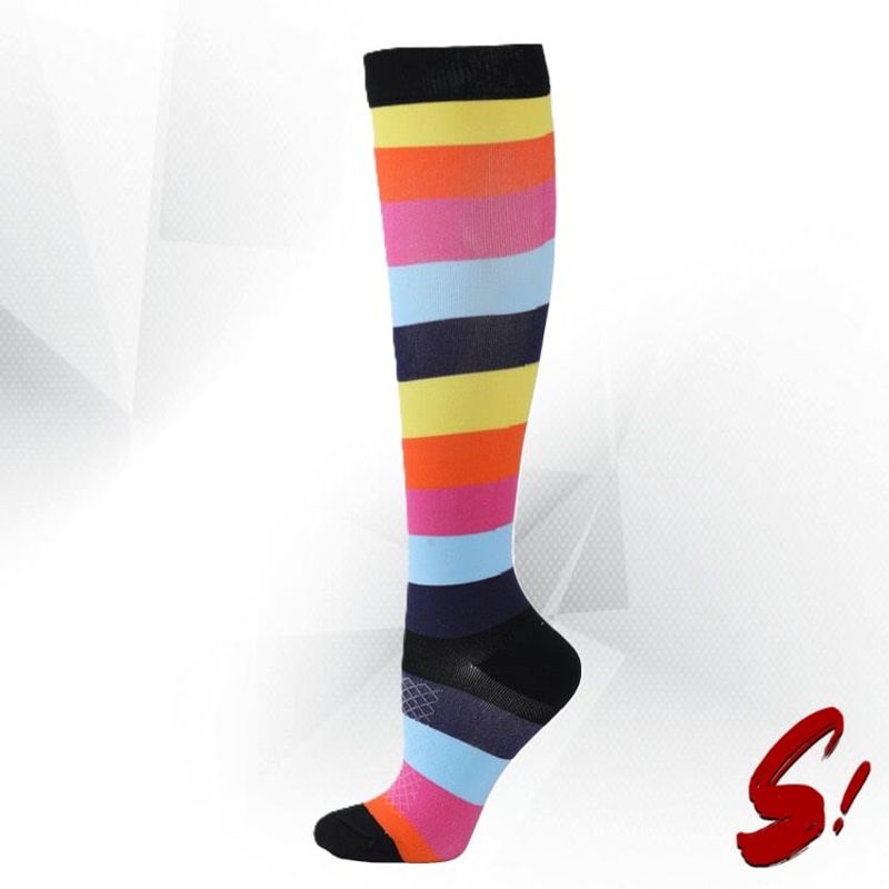 GENERICO - Medias de Compresión 20-30mmhg Varios Colores anti varices