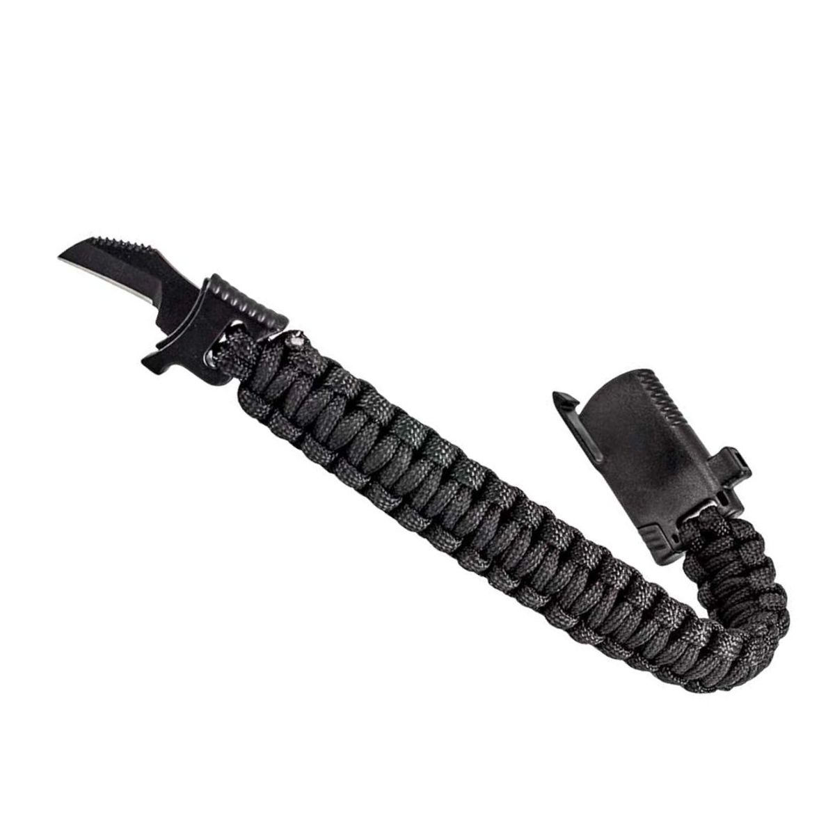 GENERICO - Pulsera Táctica Paracord Camping y Supervivencia Con Hoja