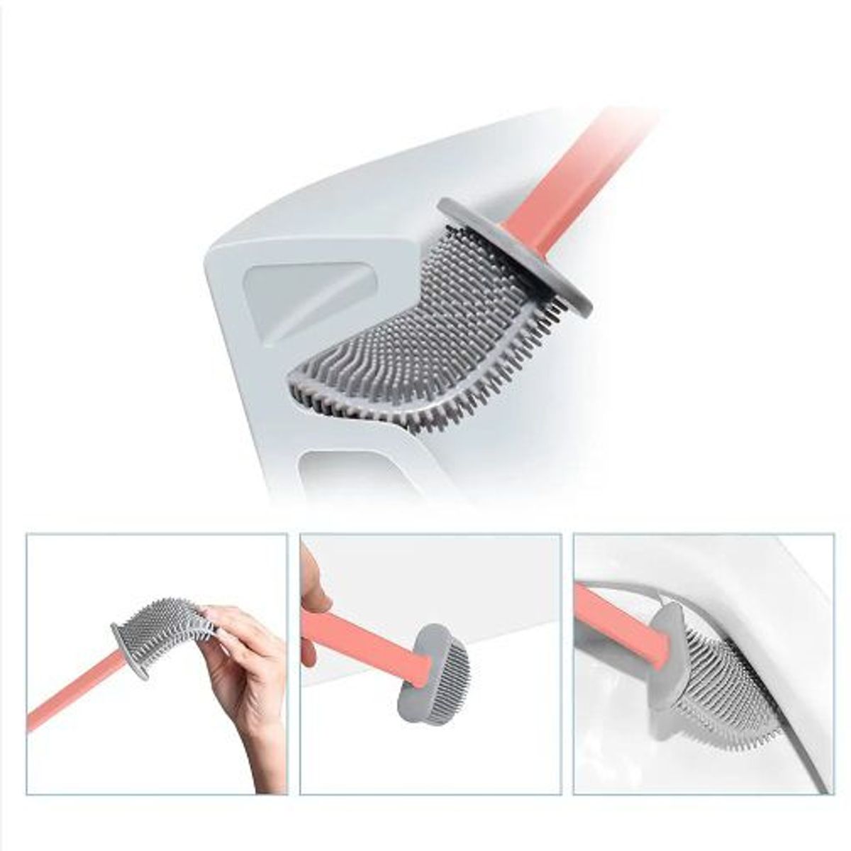 GENERICO - CEPILLO DE SILICONA FLEXIBLE