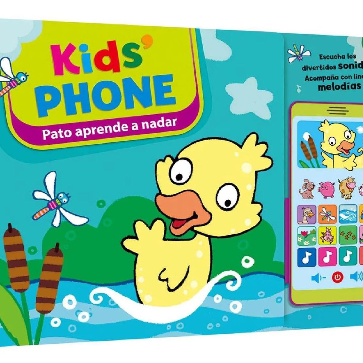 GENERICO - Kids Phone Pato aprende a nadar  sonido