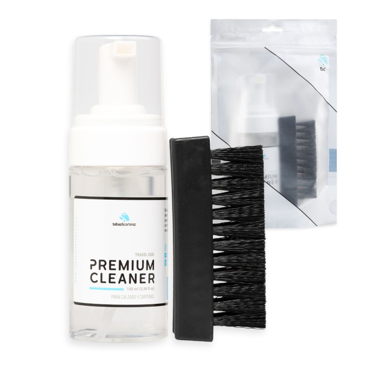 TABAZ&CARTERAZ - Travel Kit de Limpieza de Zapatillas