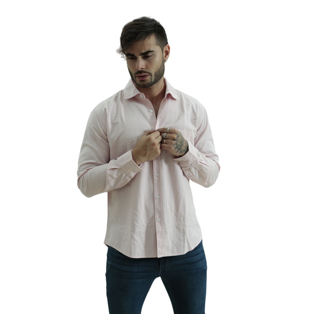 ZOHAR - Camisa para hombre - Sebastian Snaax - PALO ROSA